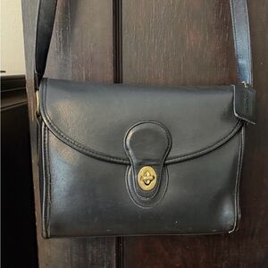 Coach Vintage Black leather bag
